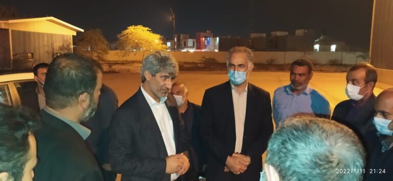 گزارش تصویری/بازدید معاون هماهنگی امور اقتصادی استاندار خوزستان از سردخانه اروند و پنج مهر آبادان
