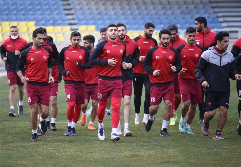 تمرین پرسپولیس