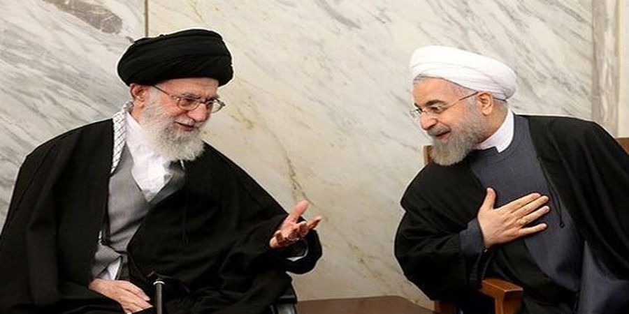 حسن روحانی با مقام معظم رهبری دیدار کرد