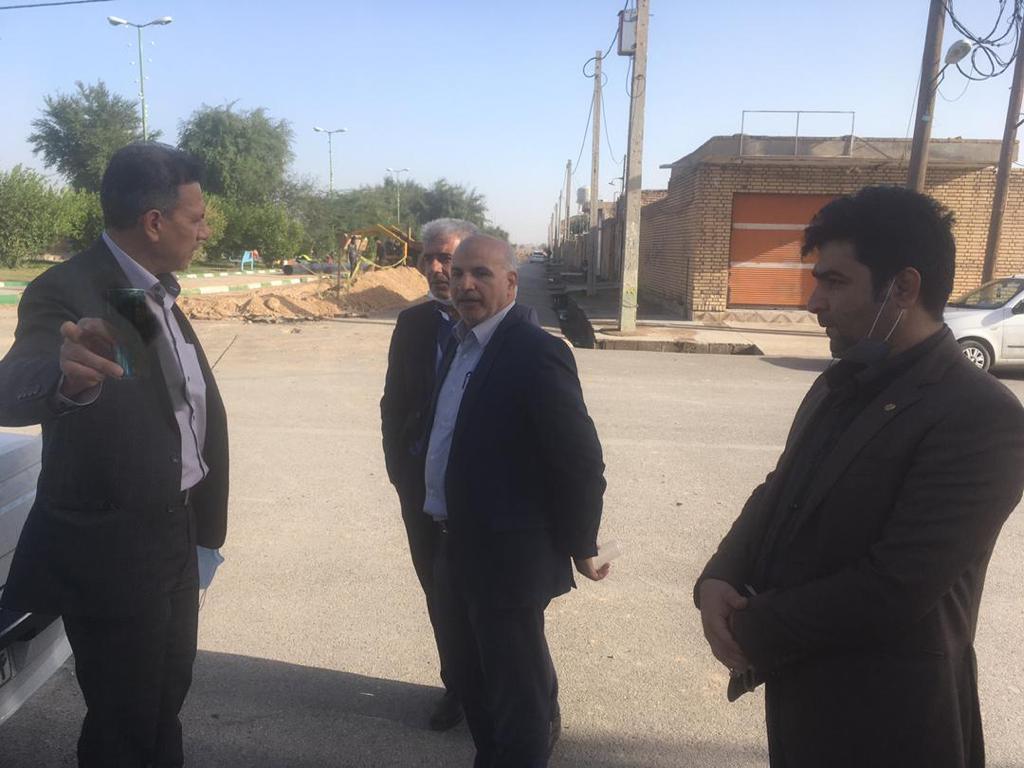 تکمیل و تسریع در روند اجرای پروژه آبرسانی صالح شهر از توابع شهرستان گتوند