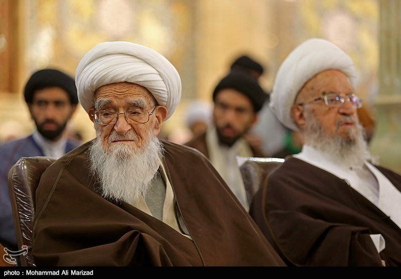 تشییع پیکر آیت‌الله صافی
