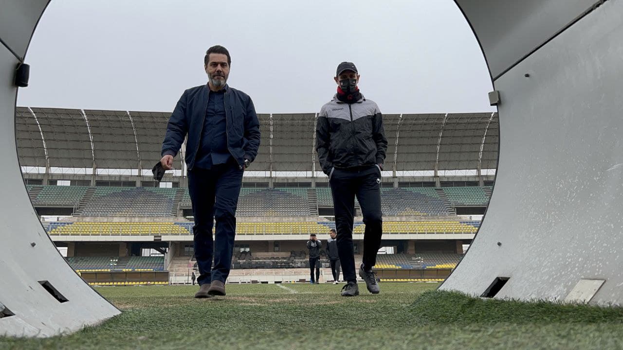 تمرین پرسپولیس؛ از حضور یحیی تا بارش باران +عکس