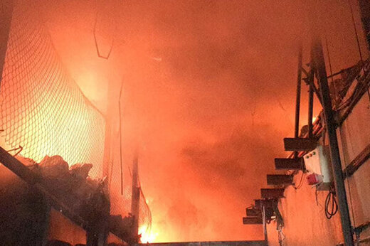 جزییات آتش‌سوزی بزرگ در بازار لوازم خانگی تهران