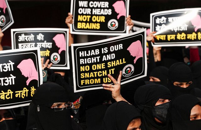هند: ممنوعیت «حجاب» مساله داخلی است