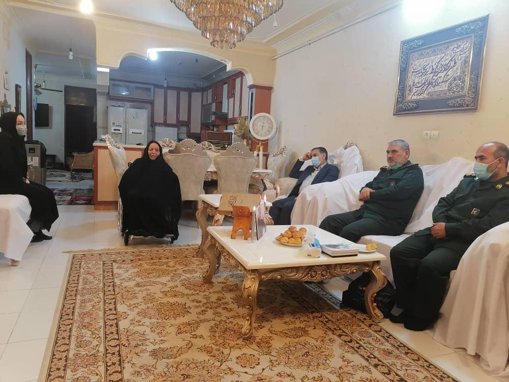 در راستای استقبال از کنگره ۲۳ هزار شهید خوزستان انجام شد