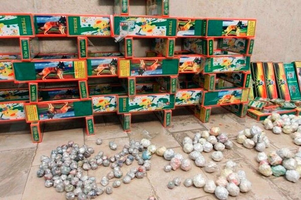 کشف انبار مواد منفجره در نارمک