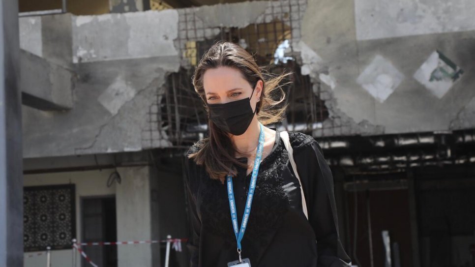 واکنش جنجالی آنجلینا جولی به جنگ اوکراین