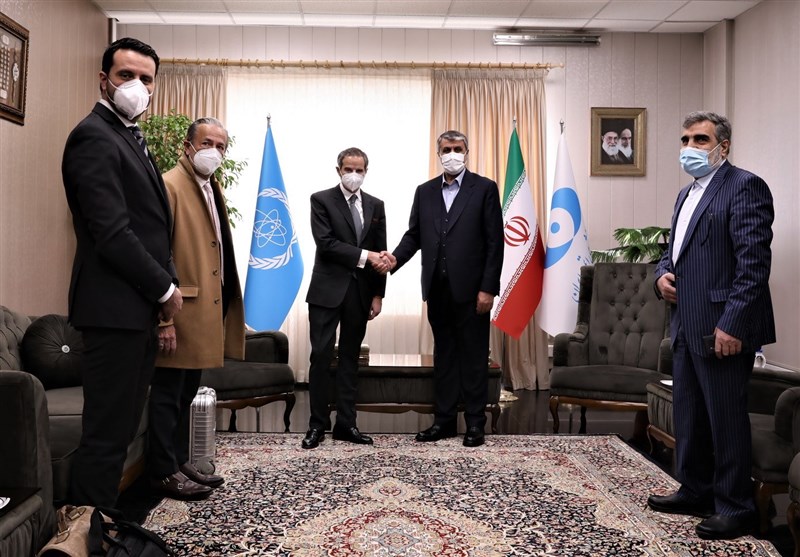 رئیس سازمان انرژی اتمی: سفر گروسی به تهران ‌در راستای تعامل متقابل بود