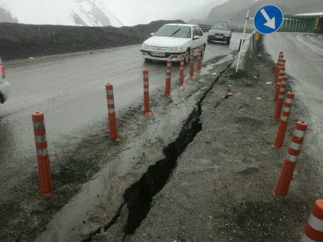 رانش زمین در جاده‌های کوهستانی قابل انتظارند