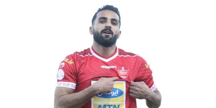 درویش از مهاجم مصدوم پرسپولیس عیادت کرد