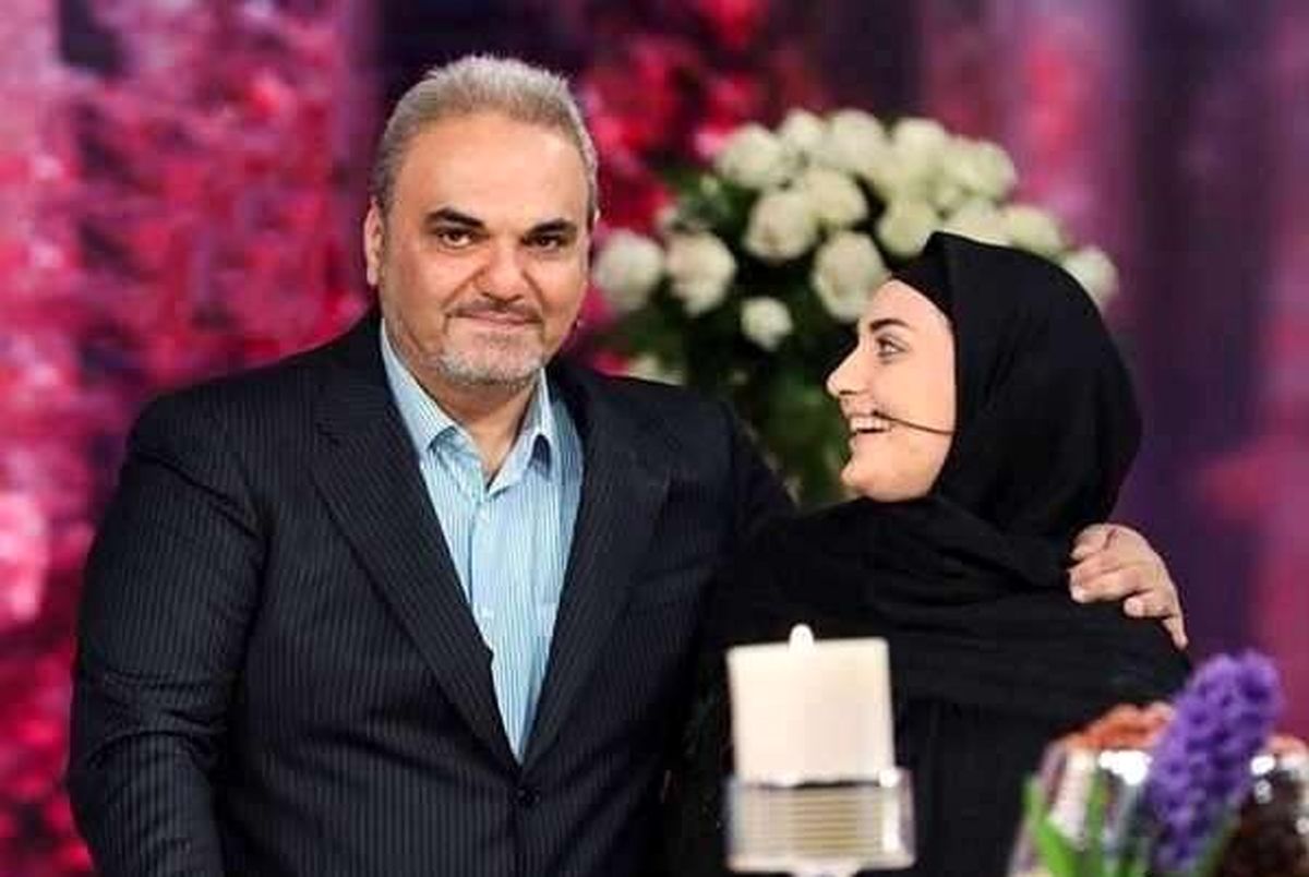 خبر ازدواج دختر جواد خیابانی در آنتن زنده جواد خیابانی