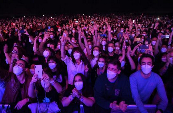 برگزاری کنسرت ۵ هزار نفره در اسپانیا 