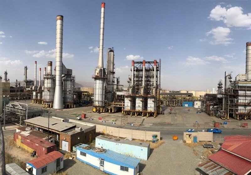 تولید در پالایشگاه نفت تهران 