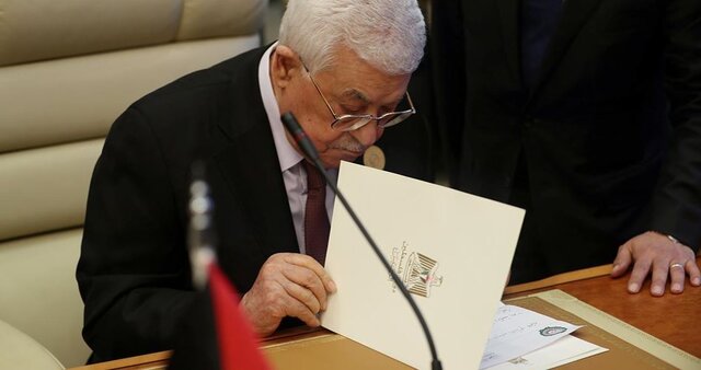 پیام محمود عباس به رئیس جمهور تونس