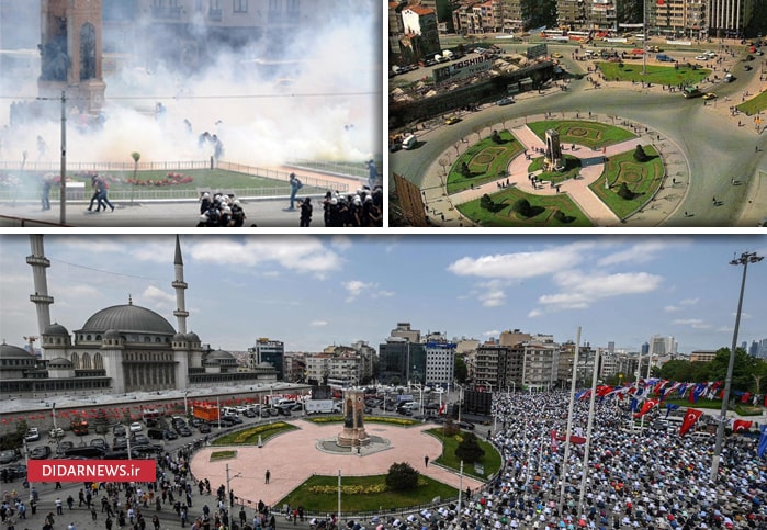 میدان تکسیم در سه تصویر؛ میعادگاه شکاف‌های جامعه ترکیه