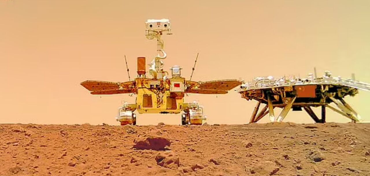 کاوشگر چینی روی مریخ 