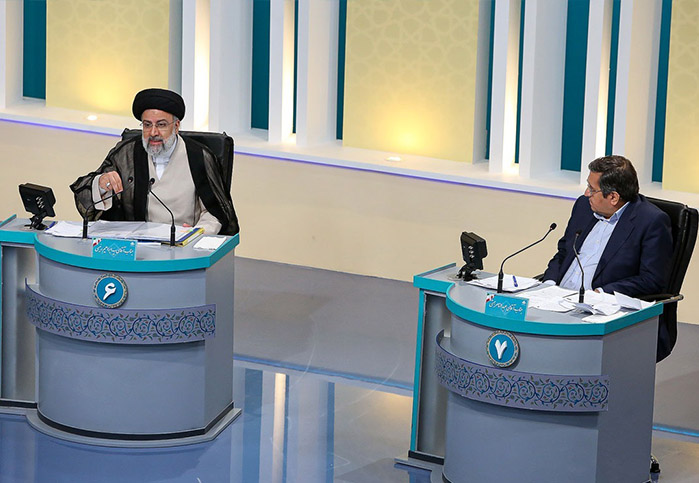 همتی رئیسی انتخابات 1400 مناظره سوم میرحسین موسوی نظرسنجی ایسپا