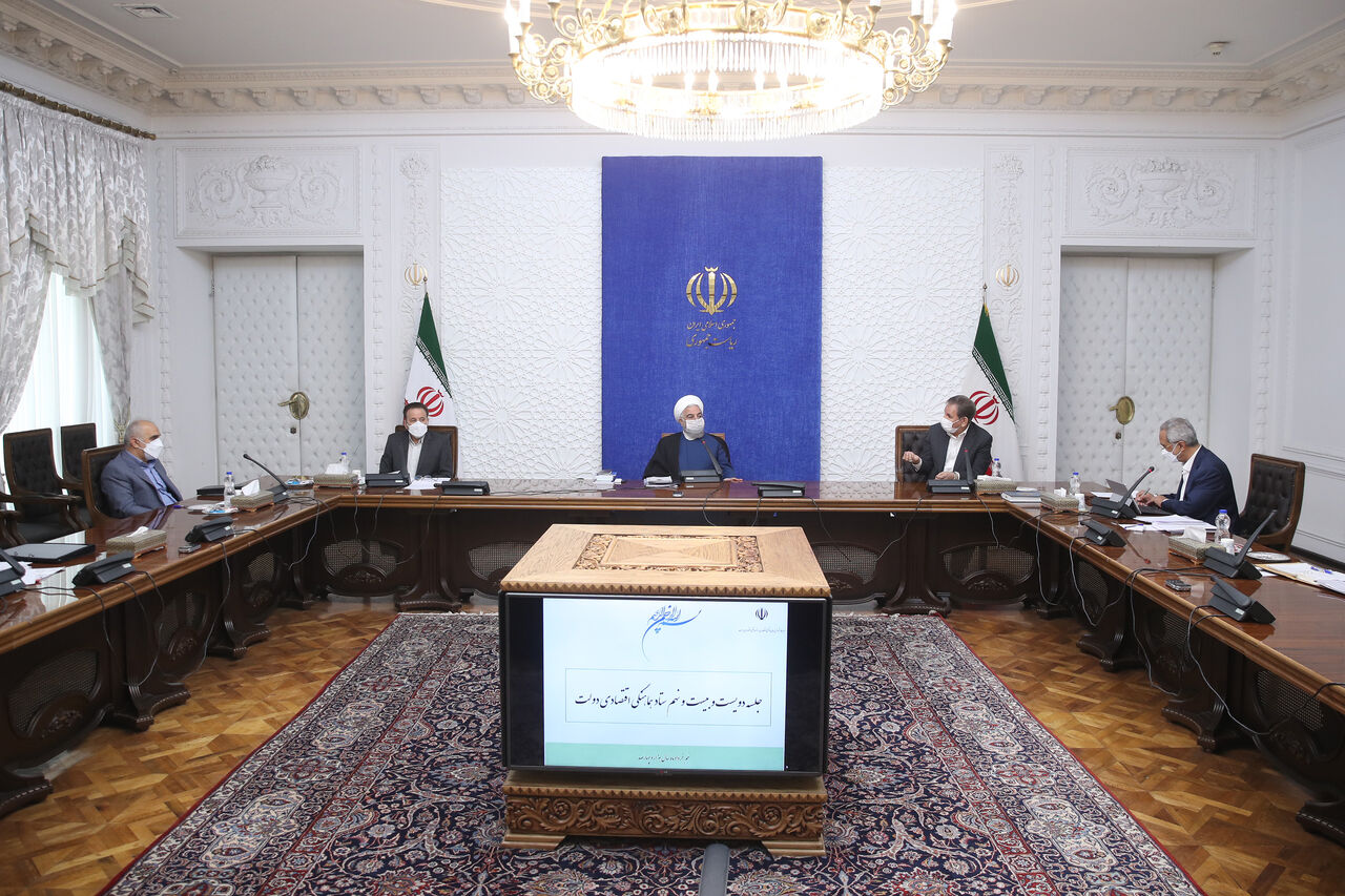 روحانی: دولت به حمایت از آسیب دیدگان از کرونا ادامه می‌دهد