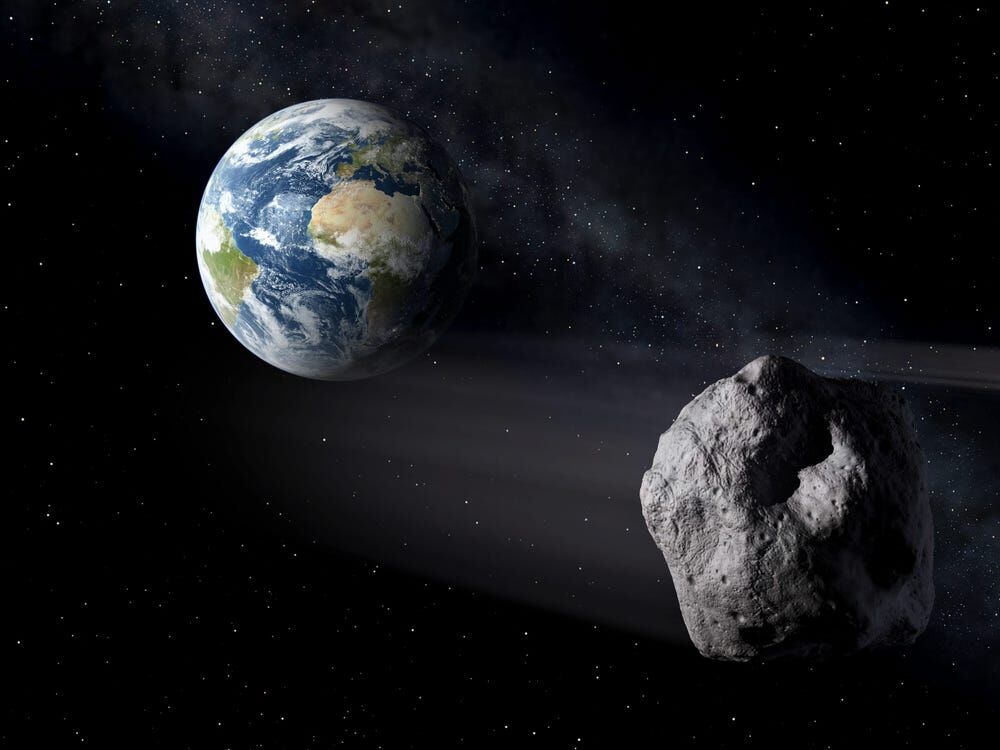 عبور سیارک از کنار زمین