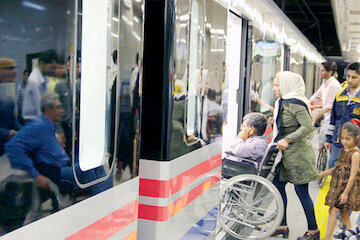 خدمات متروی تهران به افراد دارای معلولیت