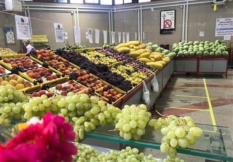 کاهش نسبی قیمت انواع میوه و صیفی