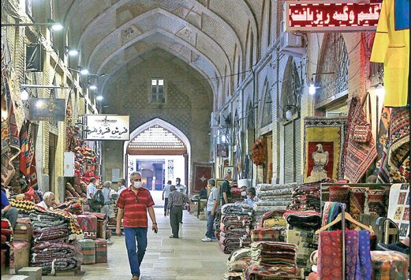  فعالیت دوباره بازار بزرگ تهران