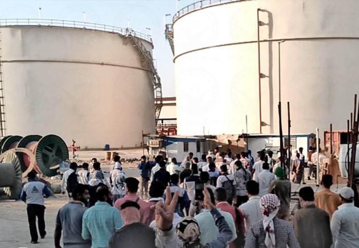 اعتصابات کارگری اعتصاب صنعت نفت گاز پتروشیمی کامیونداران اعتراض تظاهرات