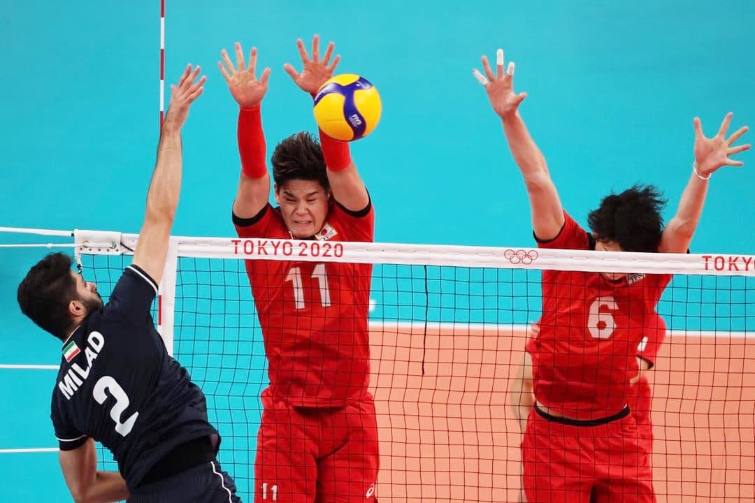 گزارش زنده والیبال المپیک: ایران ۱ ـ ژاپن ۱