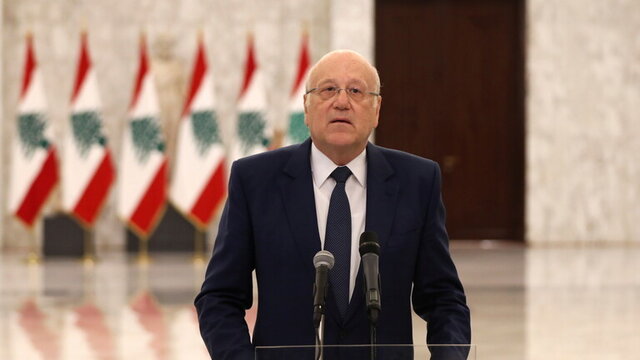 میقاتی: تشکیل دولت لبنان