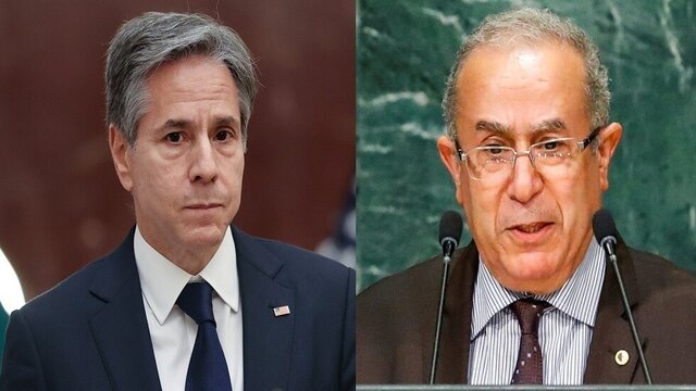 گفتگوی وزرای خارجه آمریکا و الجزایر درباره لیبی و تونس