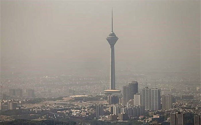 هواشناسی تهران وزش باد و آلودگی هوا