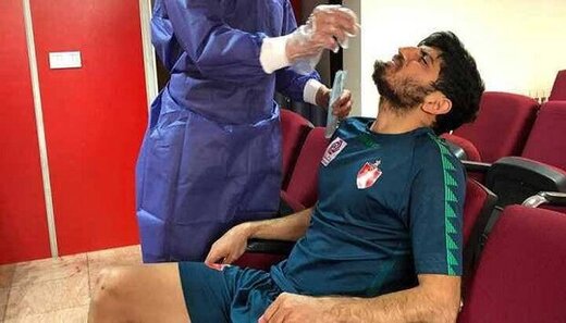 تست کرونا پرسپولیسی‌ها 