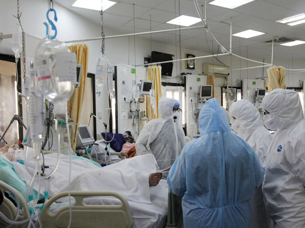کرونا و برپایی بیمارستان‌های صحرایی در تهران