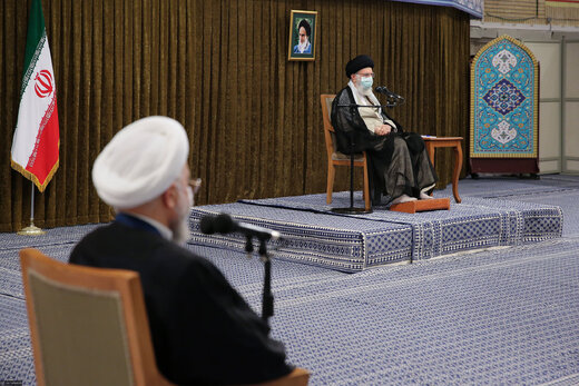 روحانی به رهبر انقلاب 