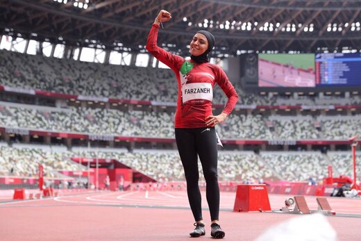 پایان المپیک برای دختر بادپای ایران