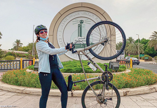  آموزش دوچرخه سواری به زنان در عربستان