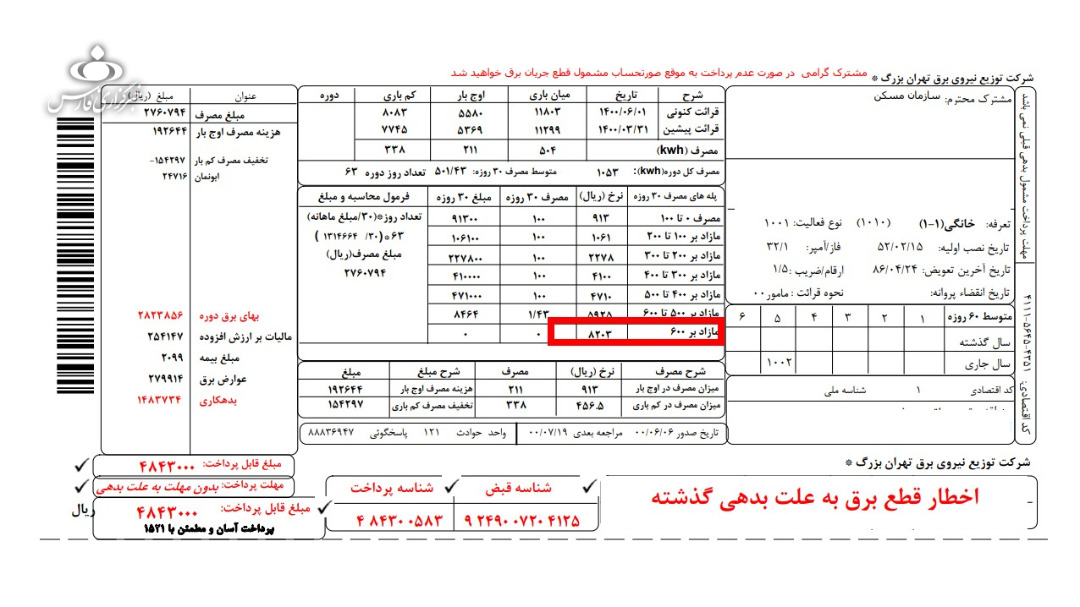 یارانه برق پرمصرف‌ها 