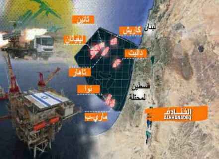 اسرائیل نگران هدف قرار گرفتن میادین نفتی‌اش توسط حزب‌الله لبنان است
