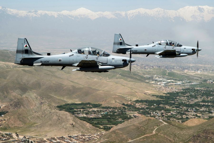 نیرو‌های هوایی افغانستان با اجازه تاجیکستان فعال شد