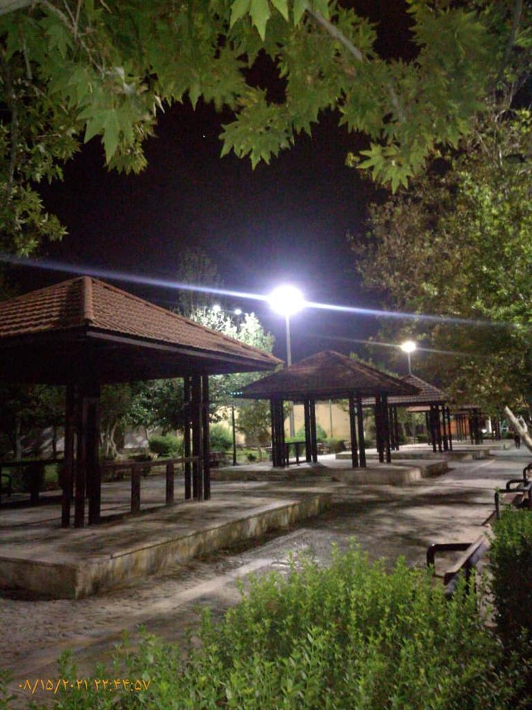 ارتقای روشنایی بوستان به منظور از بین‌بردن فضا‌های بی‌دفاع شهری در قلب تهران