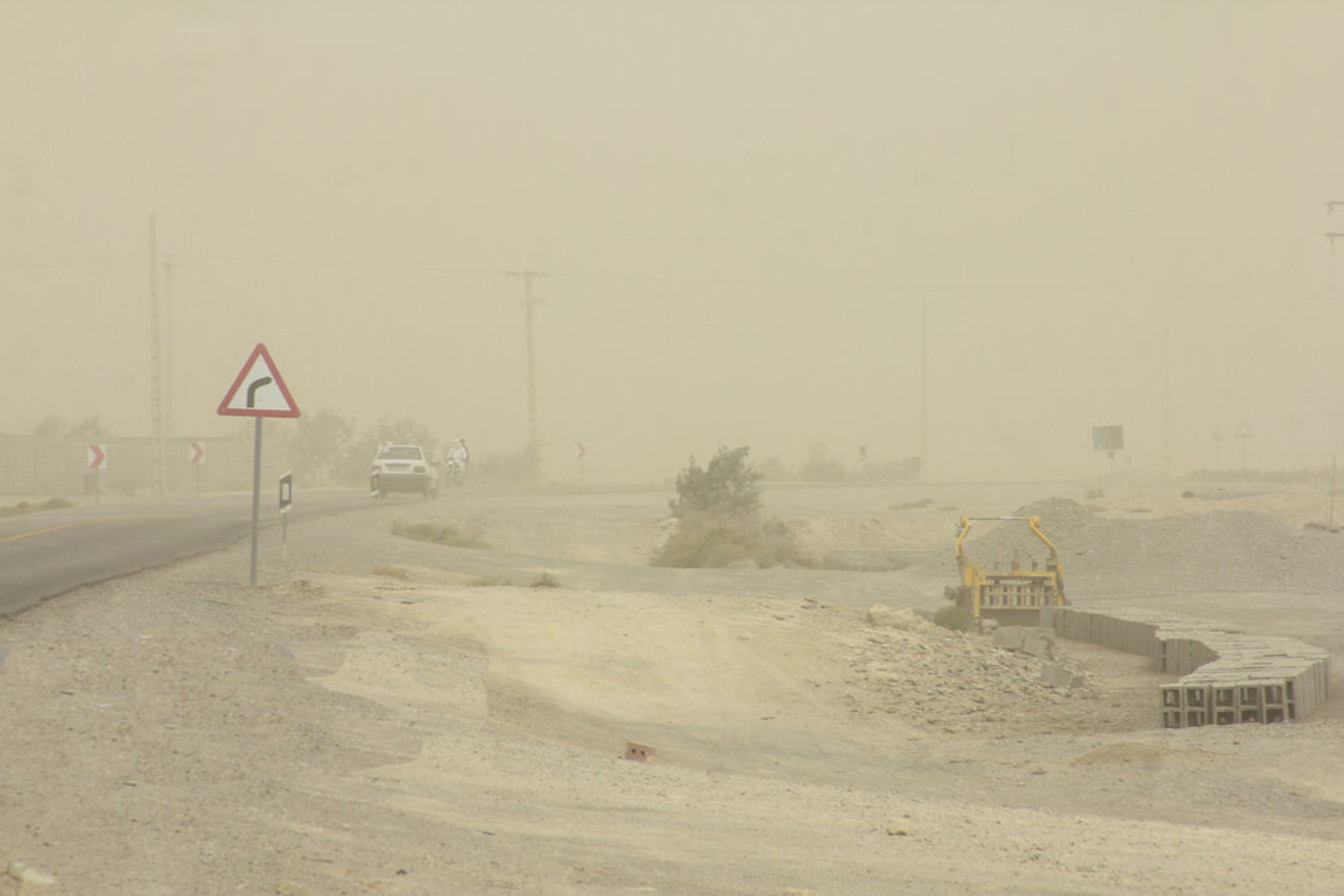 طوفان در  سیستان و بلوچستان و هرمزگان