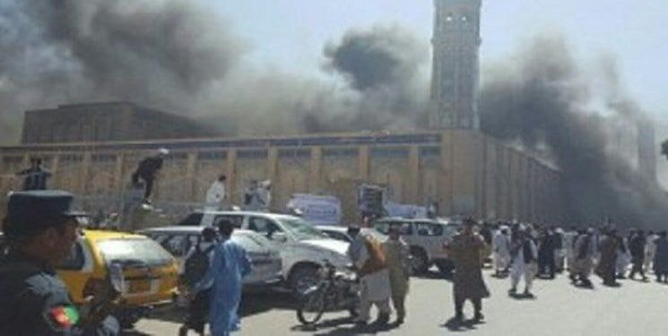 انفجار در مسجد شیعیان افغاستان