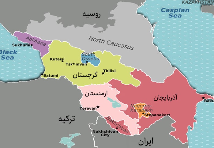 قفقاز ایران روسیه