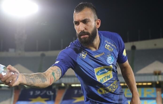 روزبه چشمی در آستانه حضور استقلال روزبه چشمی