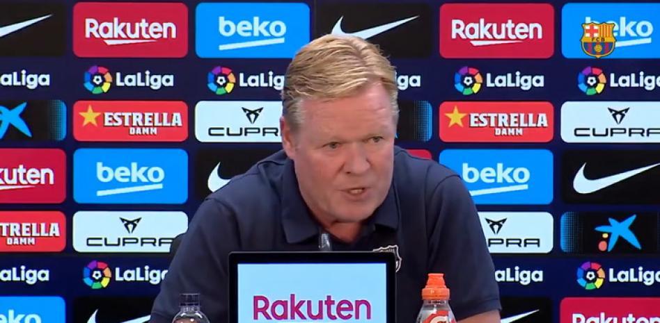 حمله دوباره کومان به لاپورتا: حرفش را بزند