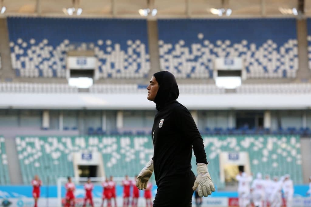 زهره کودایی دروازه بان تیم ملی فوتبال زنان