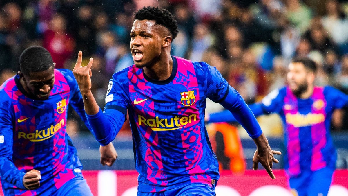 بارسلونا استفاده از بازیکنان جوان