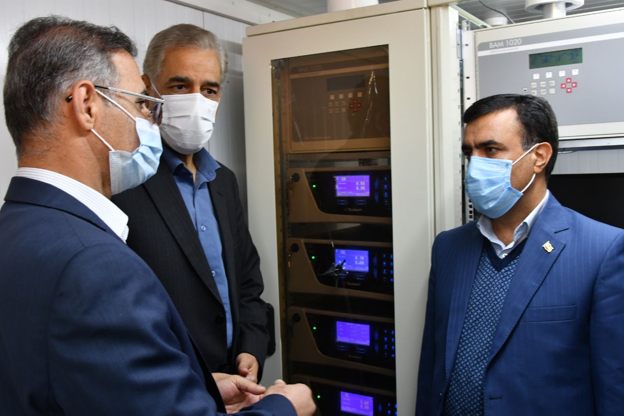 ششمین ایستگاه نمایش آنلاین کیفیت هوا در کلانشهر اهواز  راه اندازی شد
