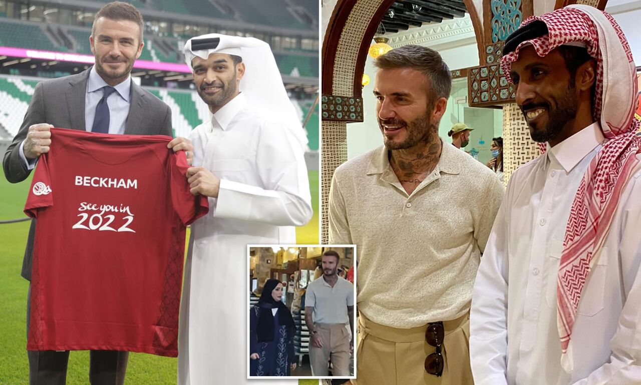 بکهام سفیر قطر در جام جهانی 2022 شد