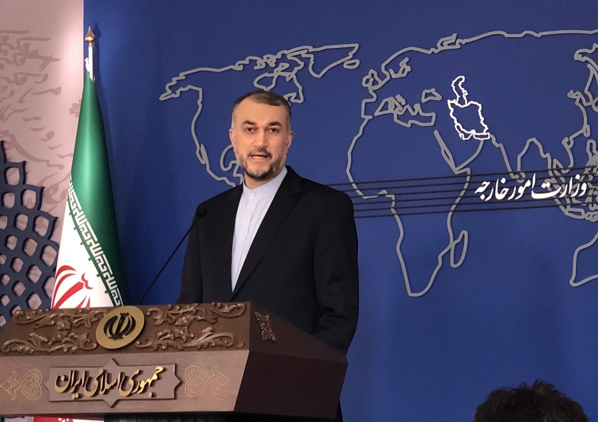 امیرعبداللهیان: تیم مذاکره‌کننده جدید از نقطه بن‌بست مذاکرات وین وارد نمی‌شود